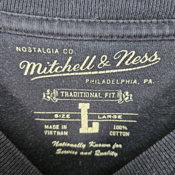 Mitchell & Ness Los Angeles Kings NHL Short Sleeve T-Shirt Men's Size L Black - Picture 3 of 10